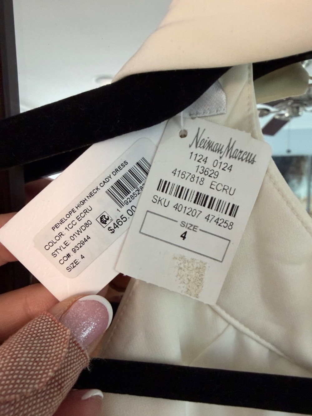 Milly Penelope high neck halter dress - Picture 5 of 5